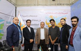 حضور شهردار و برخی از اعضای شورای کلانشهر تبریز در غرفه تجدد
