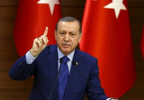 اردوغان: تا عمق ۳۰ تا ۳۵ کیلومتری خاک سوریه پیش می‌رویم